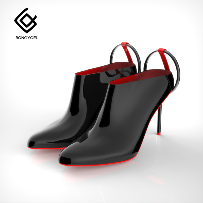 bootie high heel  shoes Fashion 