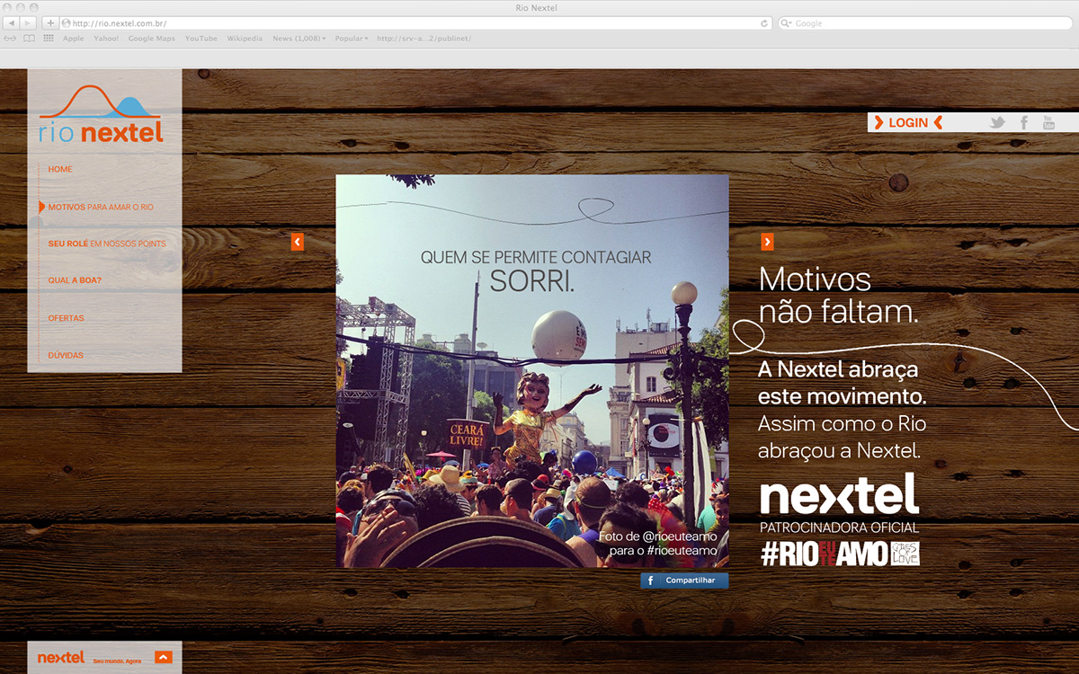 Nextel Rio de Janeiro digital Web