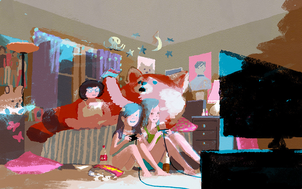 animation  concept art Digital Art  disney fantasy pixar Toronto
