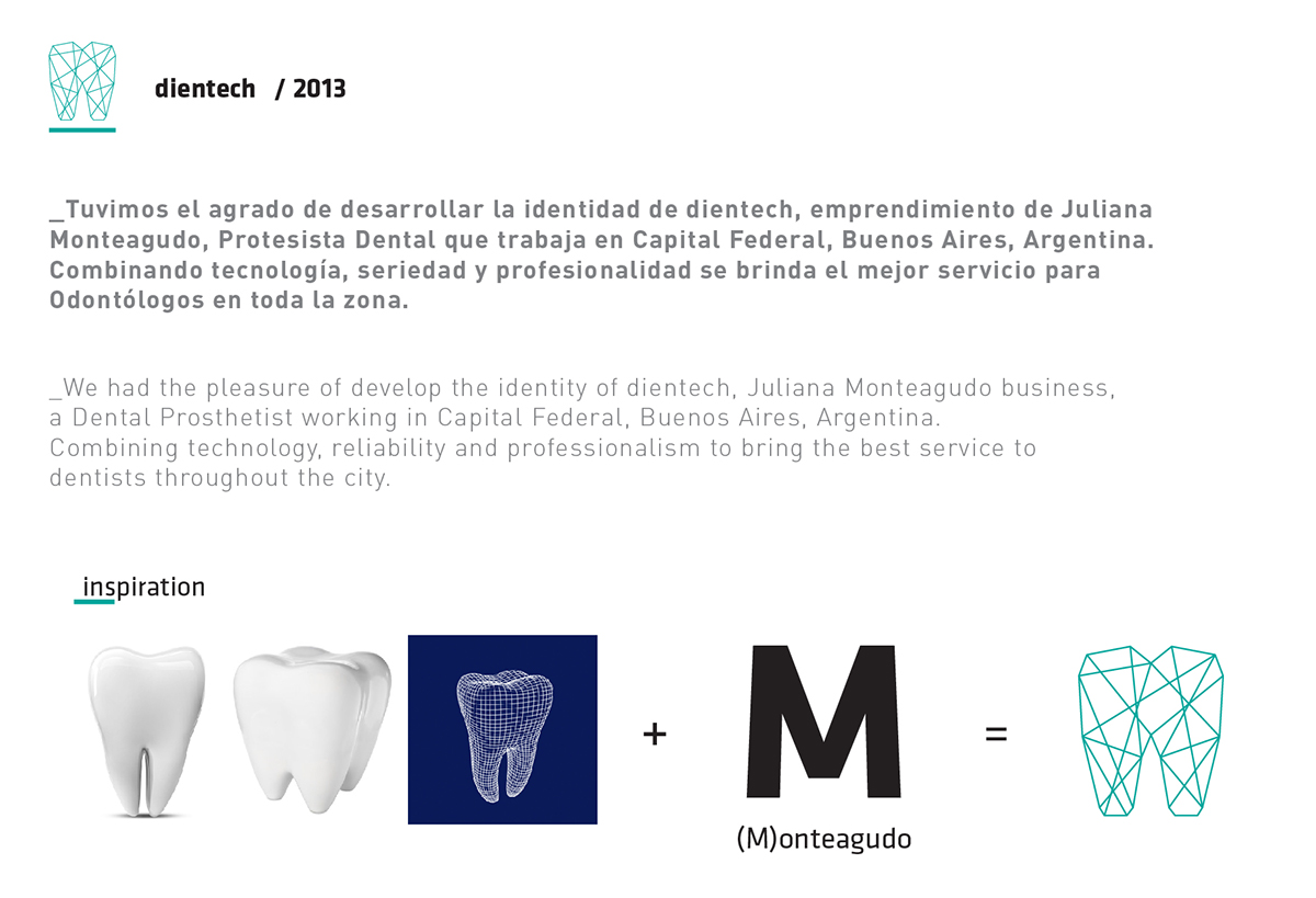 dientech dientes Odontologo dentista protesis dental BsAs diseño tecno tecnologia muela diente