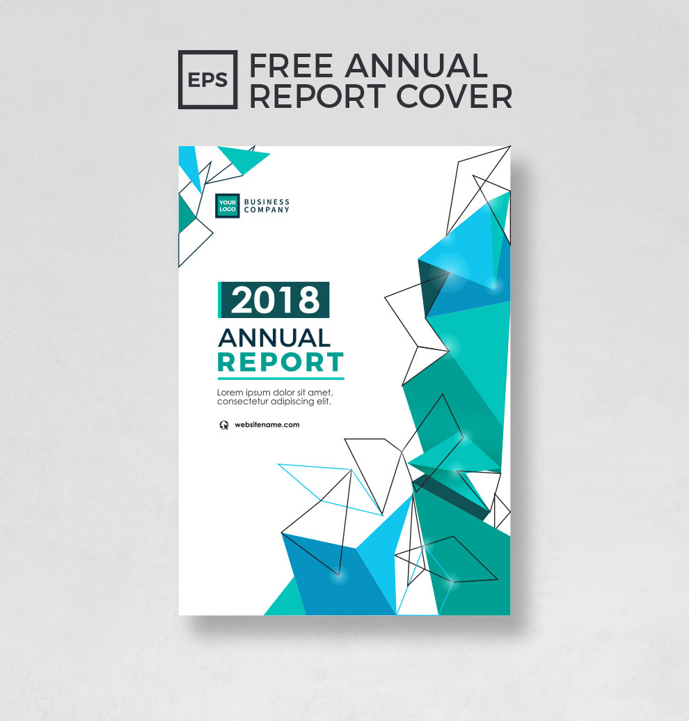 FREE ANNUAL REPORT COVER TEMPLATE on Behance Regarding Illustrator Report Templates