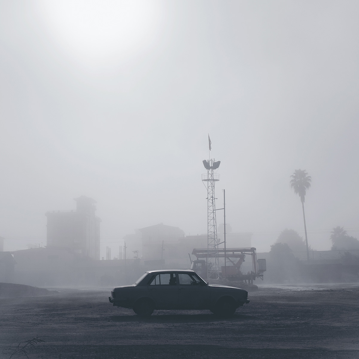 fog city industry Tree  silence
