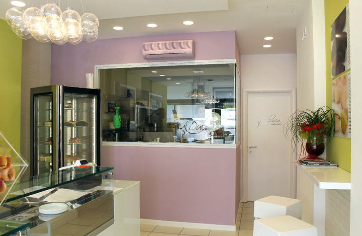 gelateria ice-cream shop food design logo