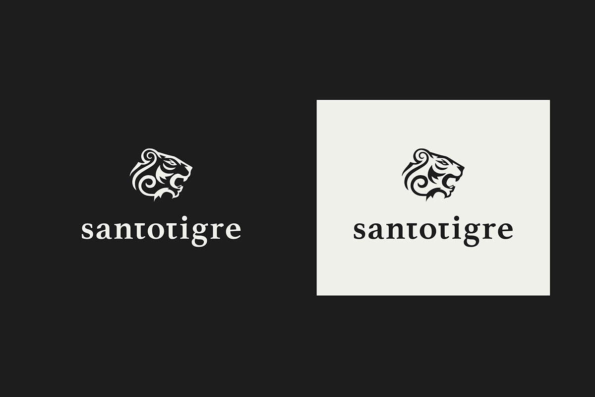 furniture logo Logotipo Logotype luxury metallic santotigre tiger tigre tribal