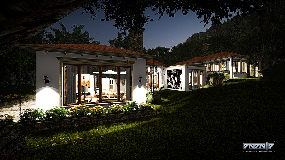 Luxury Home Luxury Condo luxury Homes Casas de lujo Renders 3D model