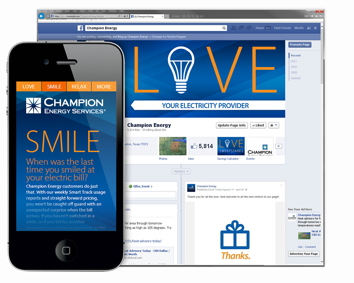 Love magazine billborad Web Banner Website campaign