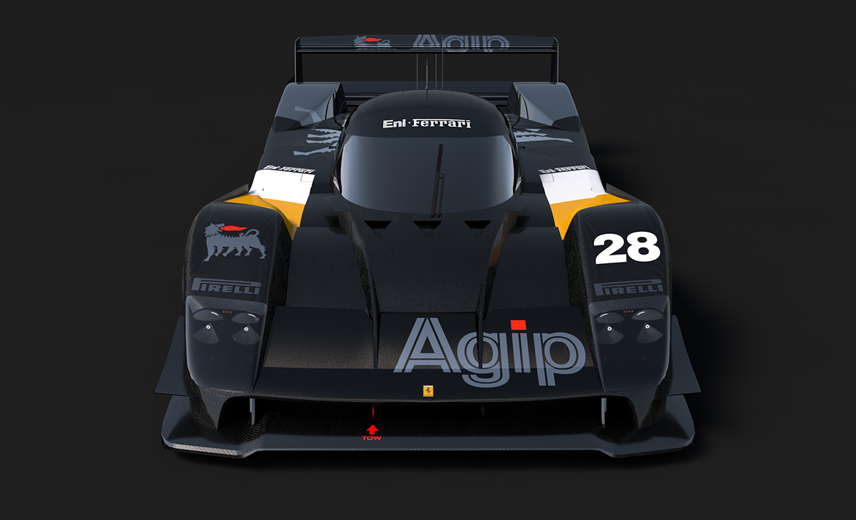 car design livery design Race Graphics 3D model