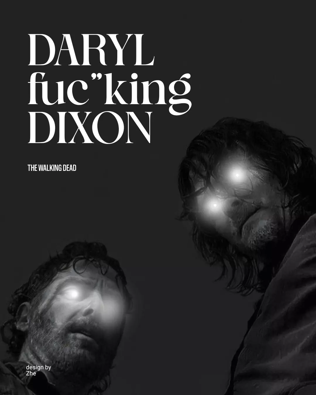 poster daryl dixon The walking Dead