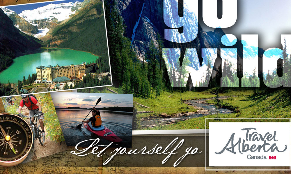 Travel alberta tourism Canada Canadian outdoor advertising wilderness