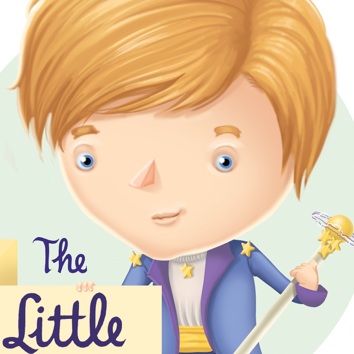 little prince Character photoshop  book cover