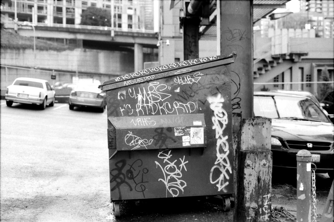 Seattle Graffiti seattle Film Negatives Tyler Stockdale 35mm