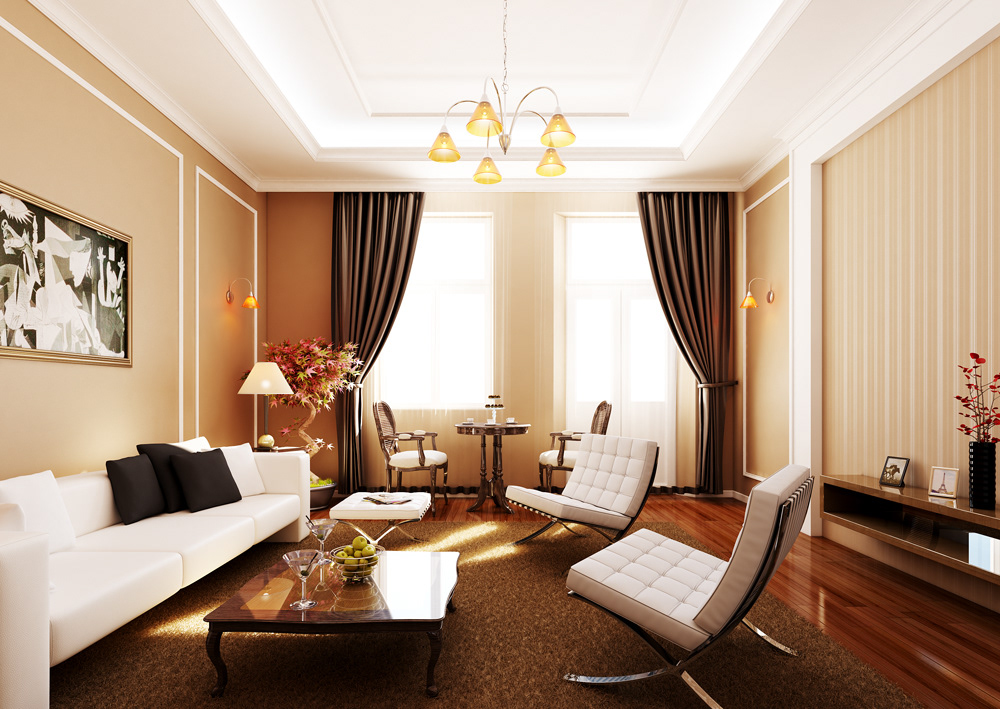 Interior Visualization living room visualization Interior 3D