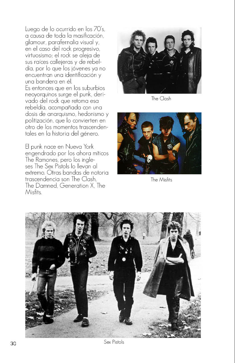libro rock Diseño editorial Rock n' Roll historia