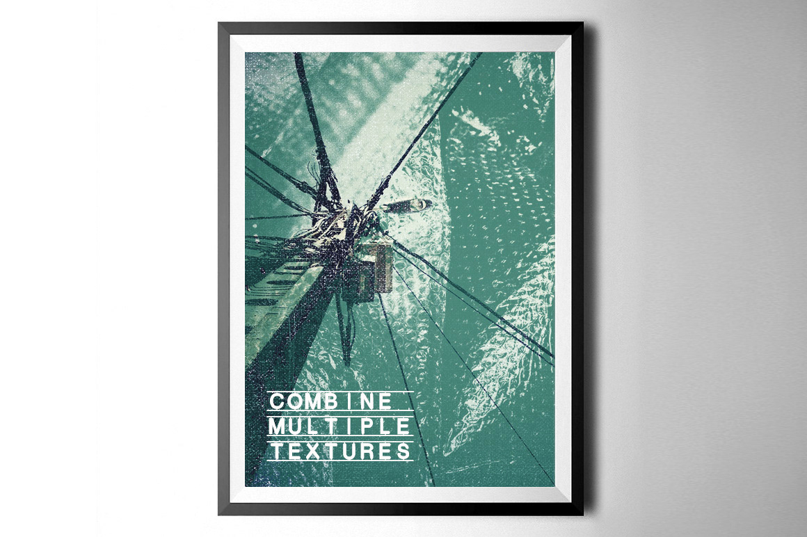 A0 Distressed effects grunge ink organic Overlay print textures water