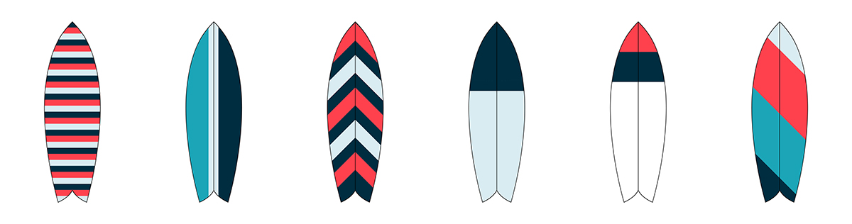Surf brand logo hang loose