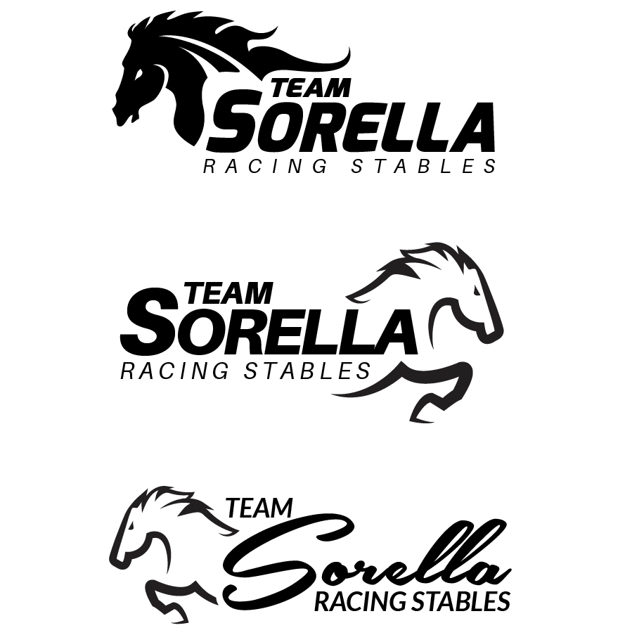 logo design horse Racing stables