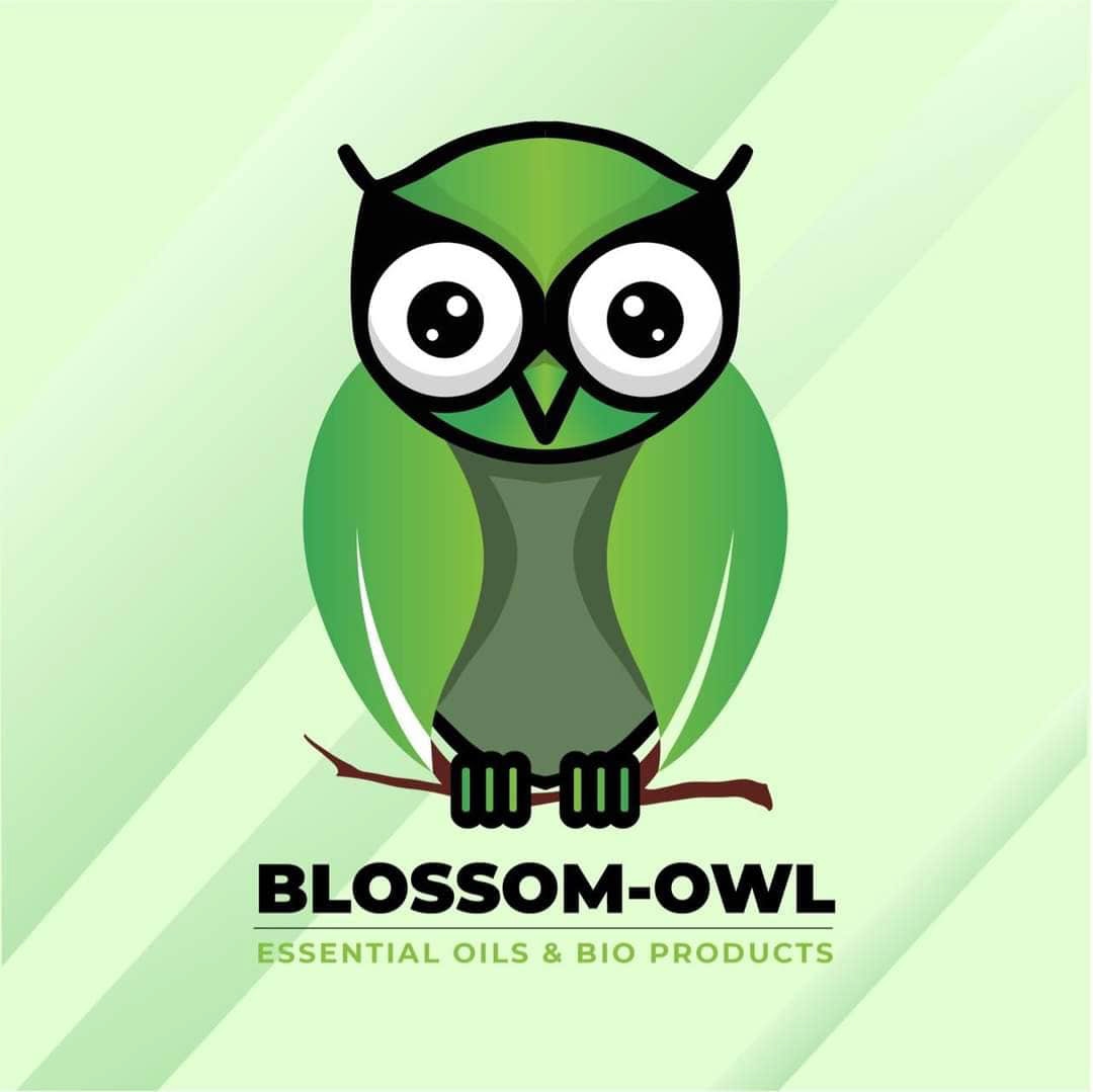essential oils logo owl