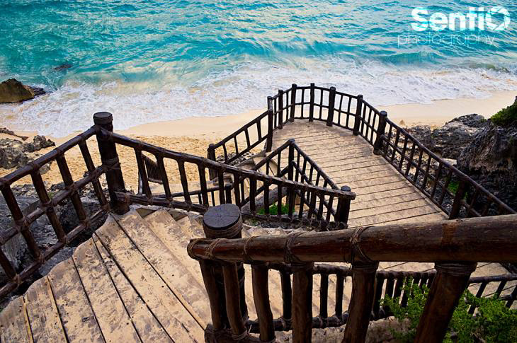 Caribbean beach lighthouse pier Island Ocean Palm Trees Shipwreck steps sand