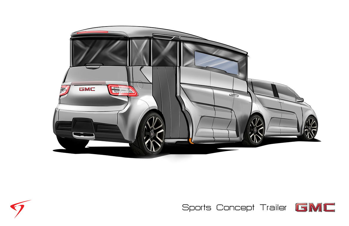 car Granite trailer gmc concept