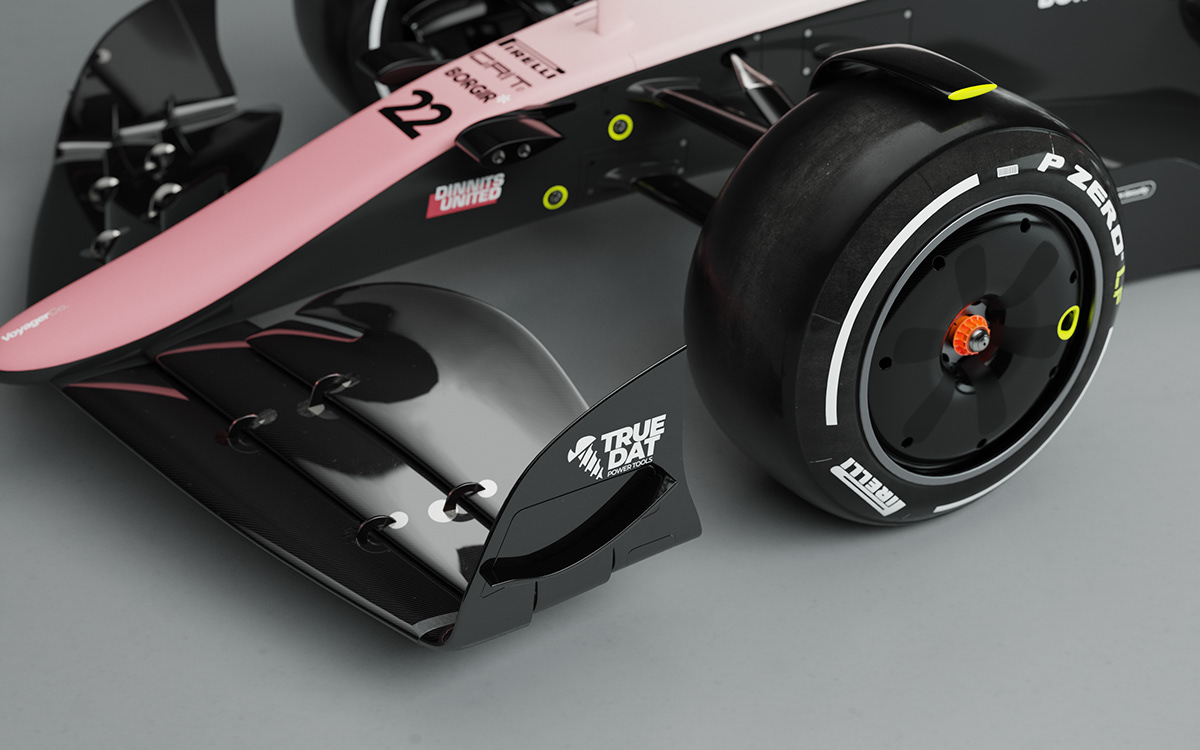 automotive   design f1 Formula 1 keyshot Livery Motorsport racer Racing sport