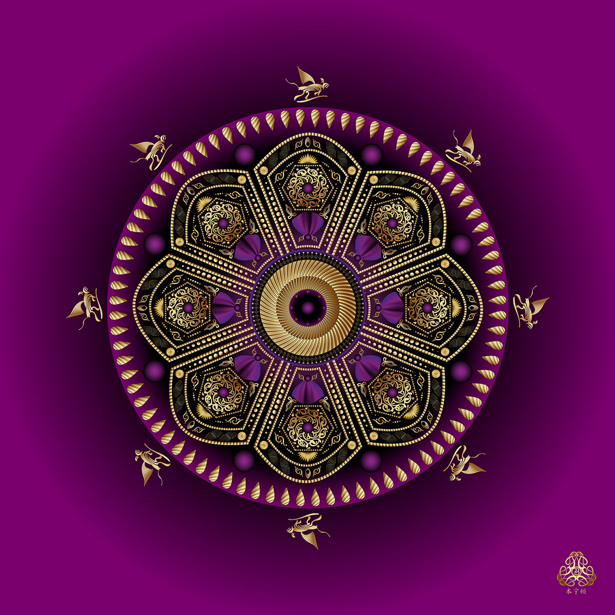 abstract graphic Mandala