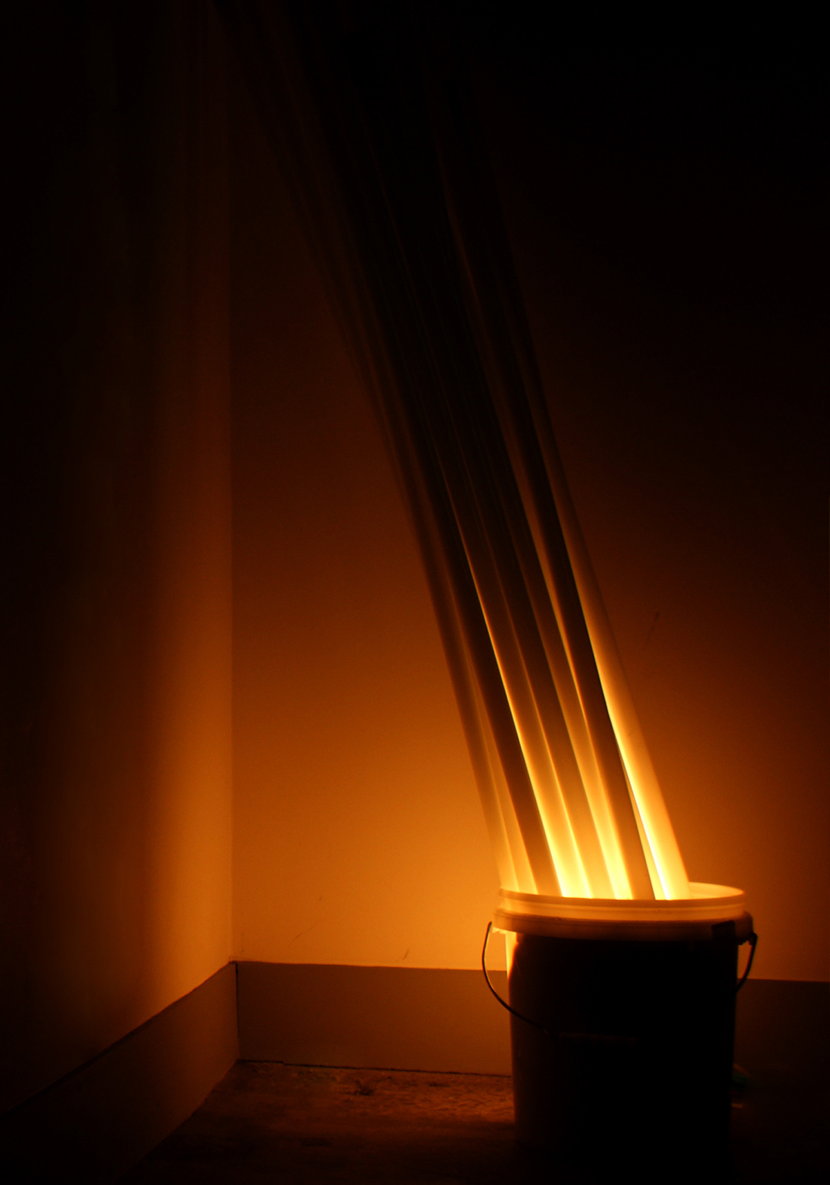fluro Lamp light reuse
