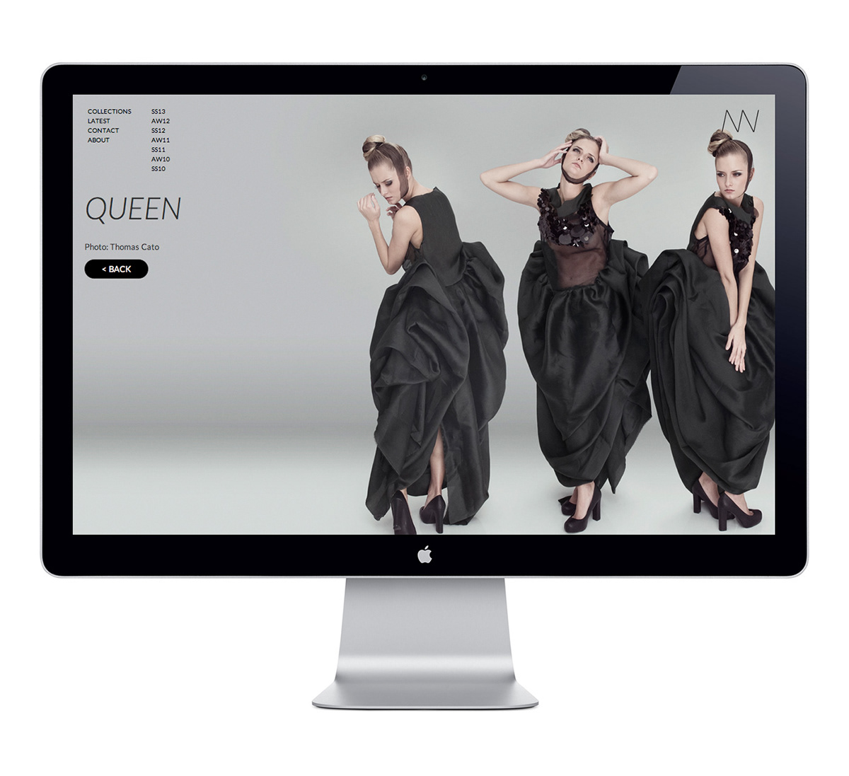 nicholas nybro Webdesign stationary identity Clothing clothes