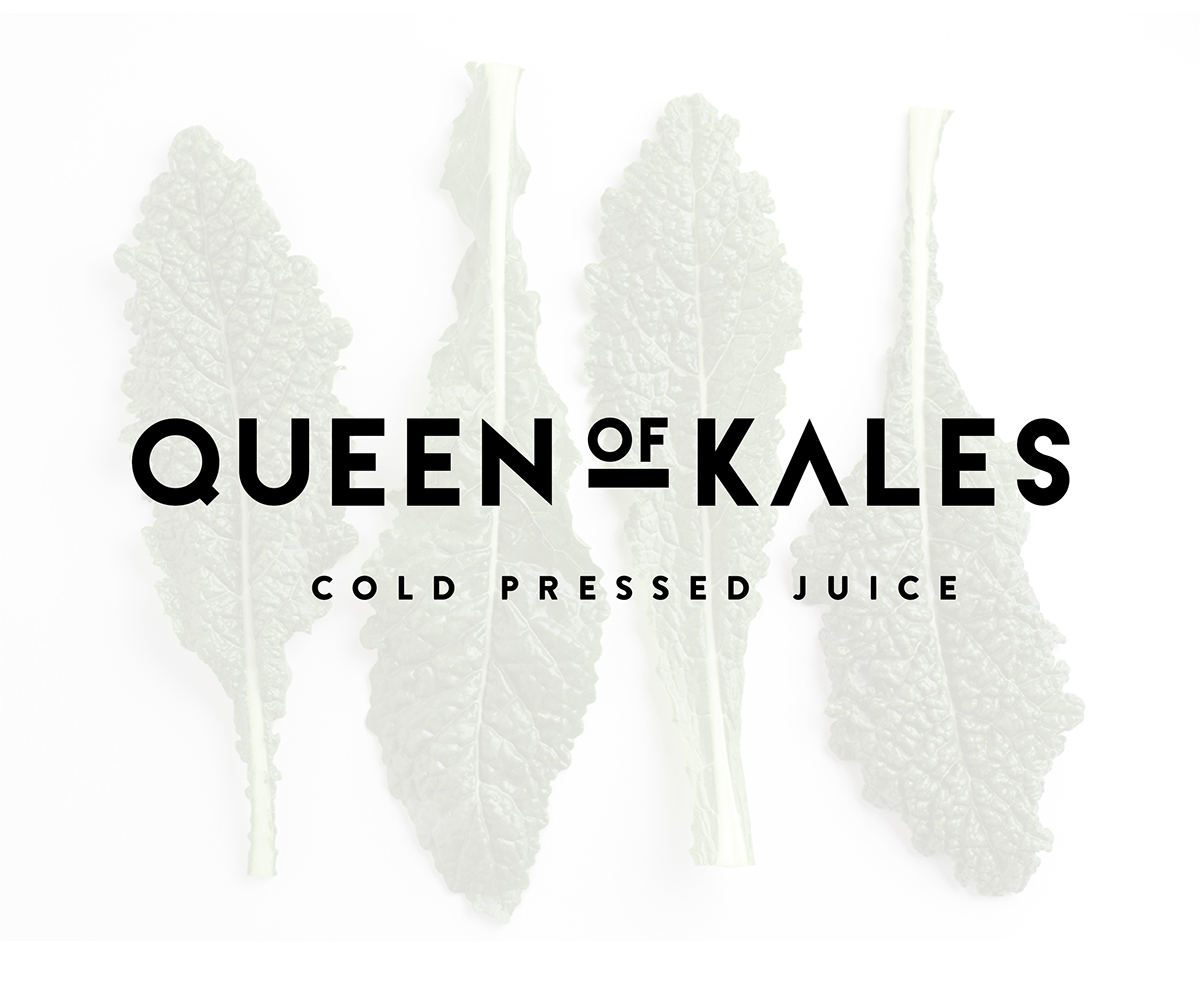 juice Cold Pressed package design  beverage Kale green drink