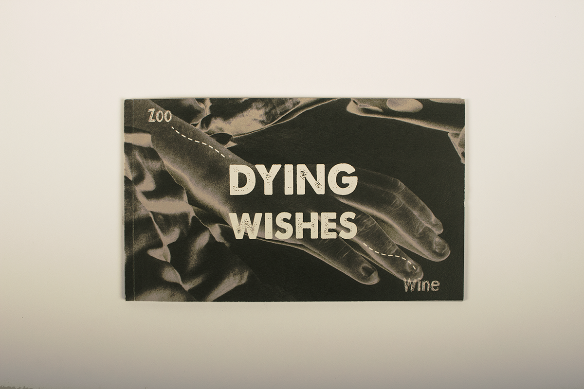 typography   experimental book editorial publication zoo death wish dying
