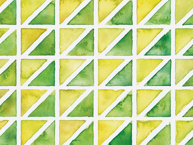 watercolor paint study geometry color handmade art texture Space NK  holiday  campaign UK  brand pattern organic