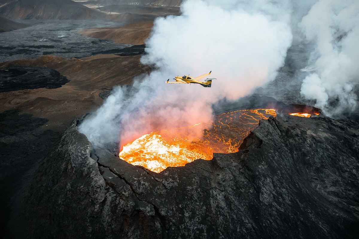 airplane volcano Photography  Aerial Photography iceland landscape photography lightroom Canon Landscape Nature