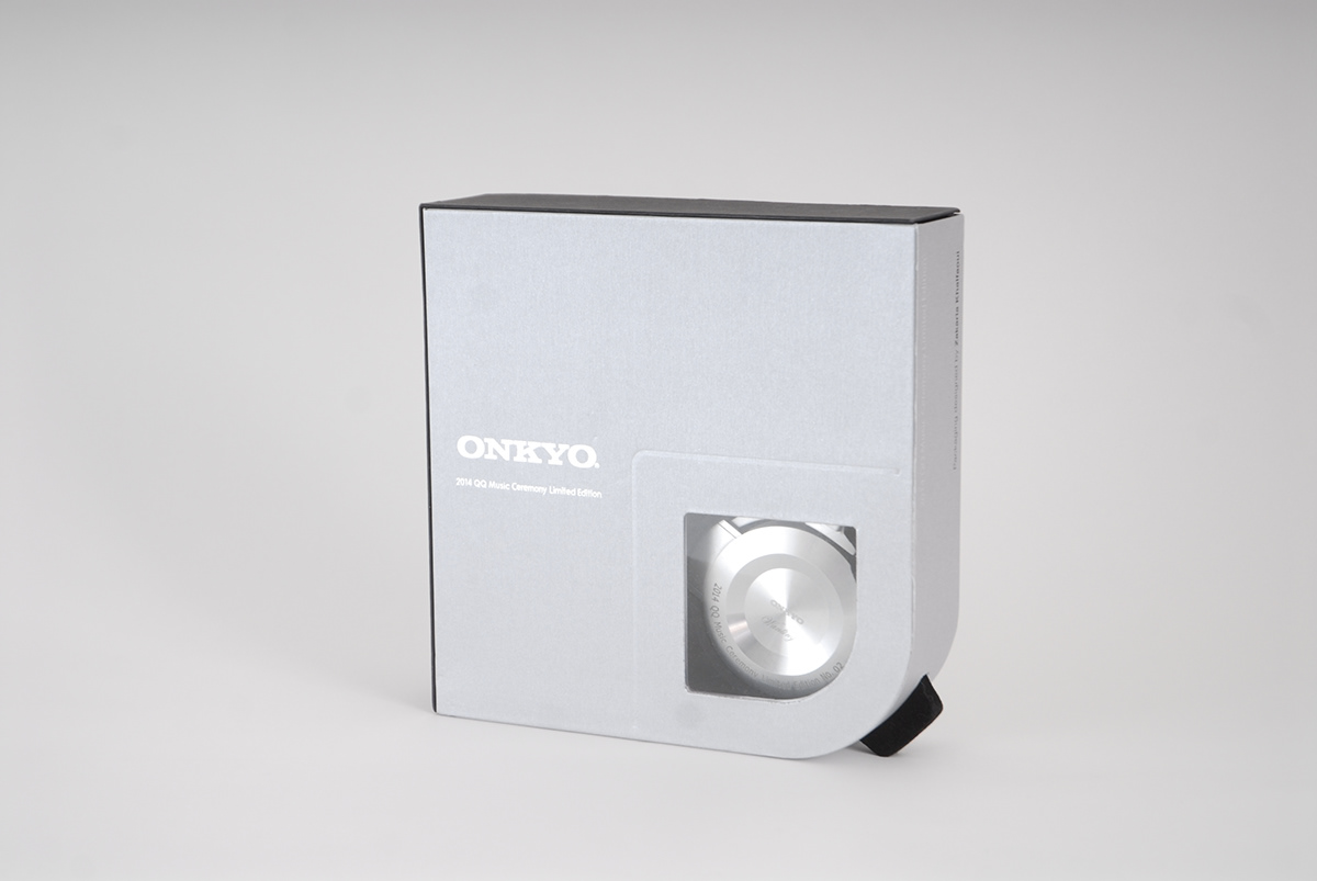 ONKYO QQ Music Festival limited edition packaging design