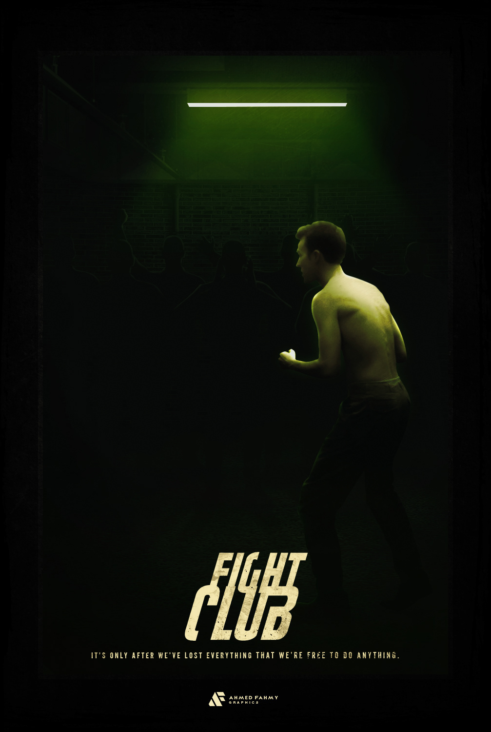 fan poster fight club Fight Club Fanart Fight Club Film Fight Club Movie movie poster