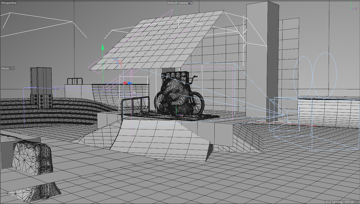 3d art 3d modeling after effects Bike bmx c4d cinema 4d motion design redshift video