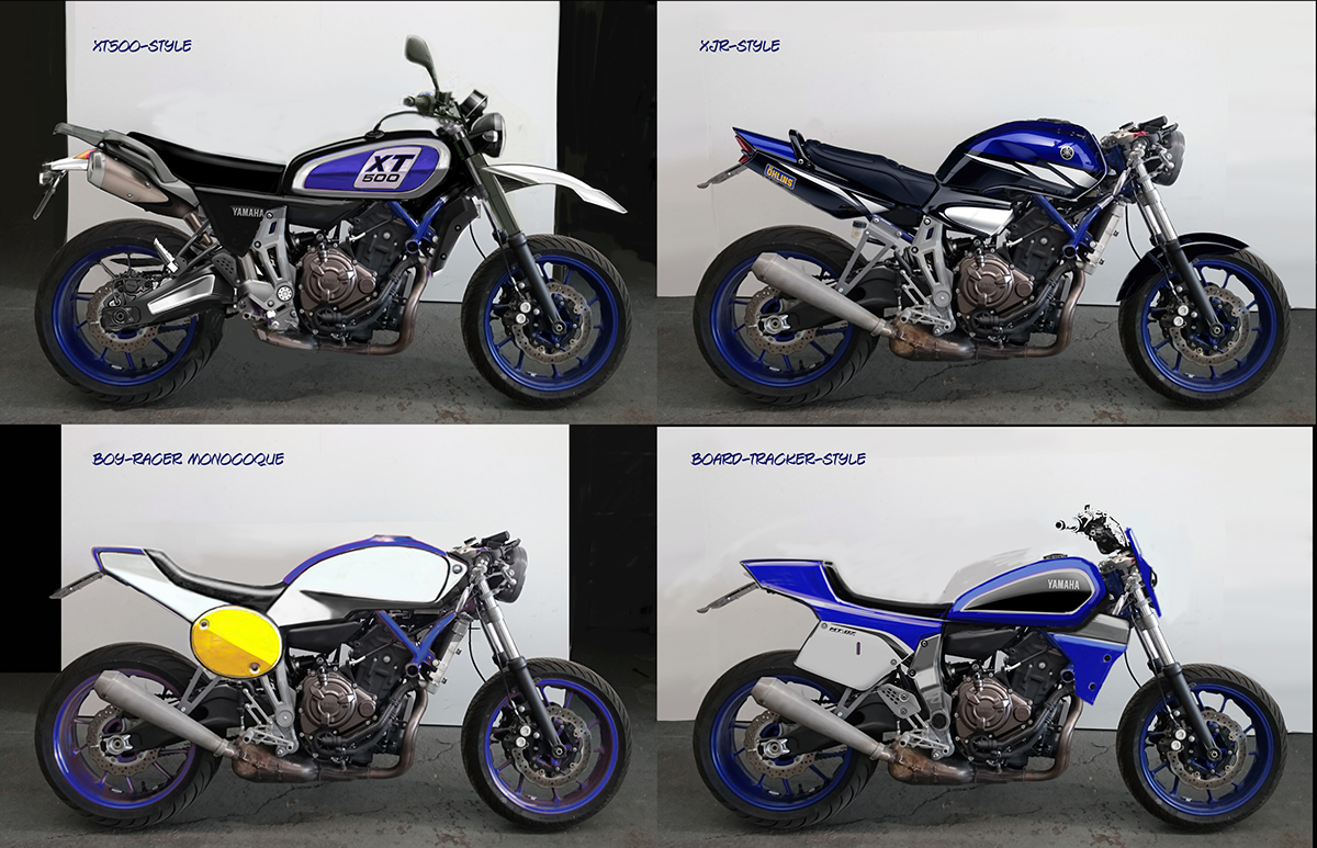 Yamaha Mt Bodykits On Behance