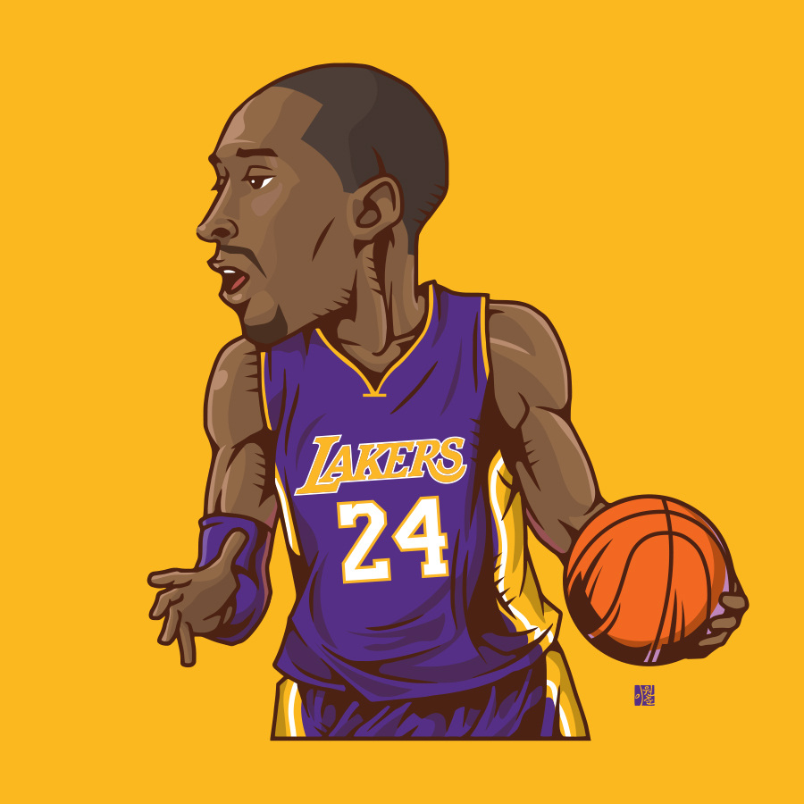 NBA players - Kobe :: Behance