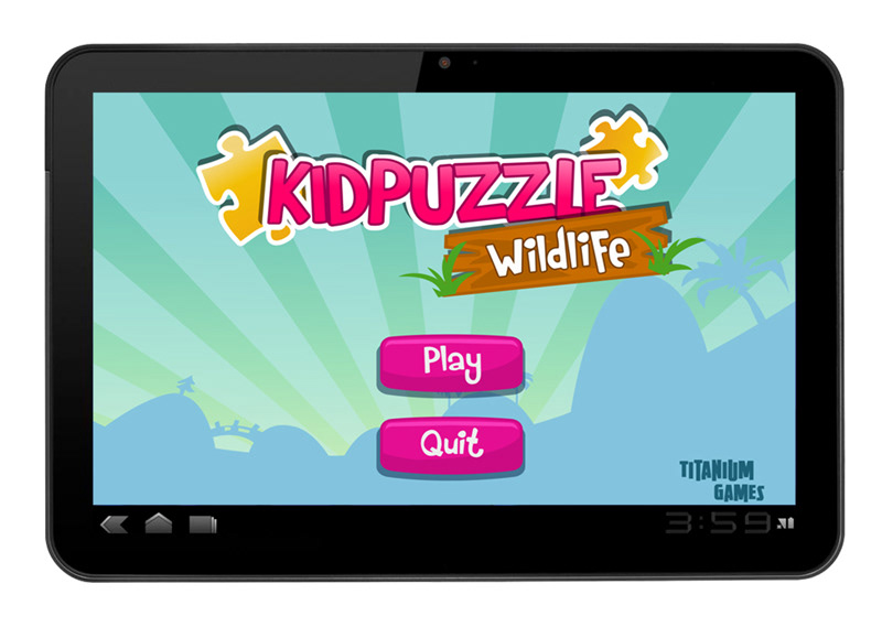 animals kids kawaii landscapes android app GUI