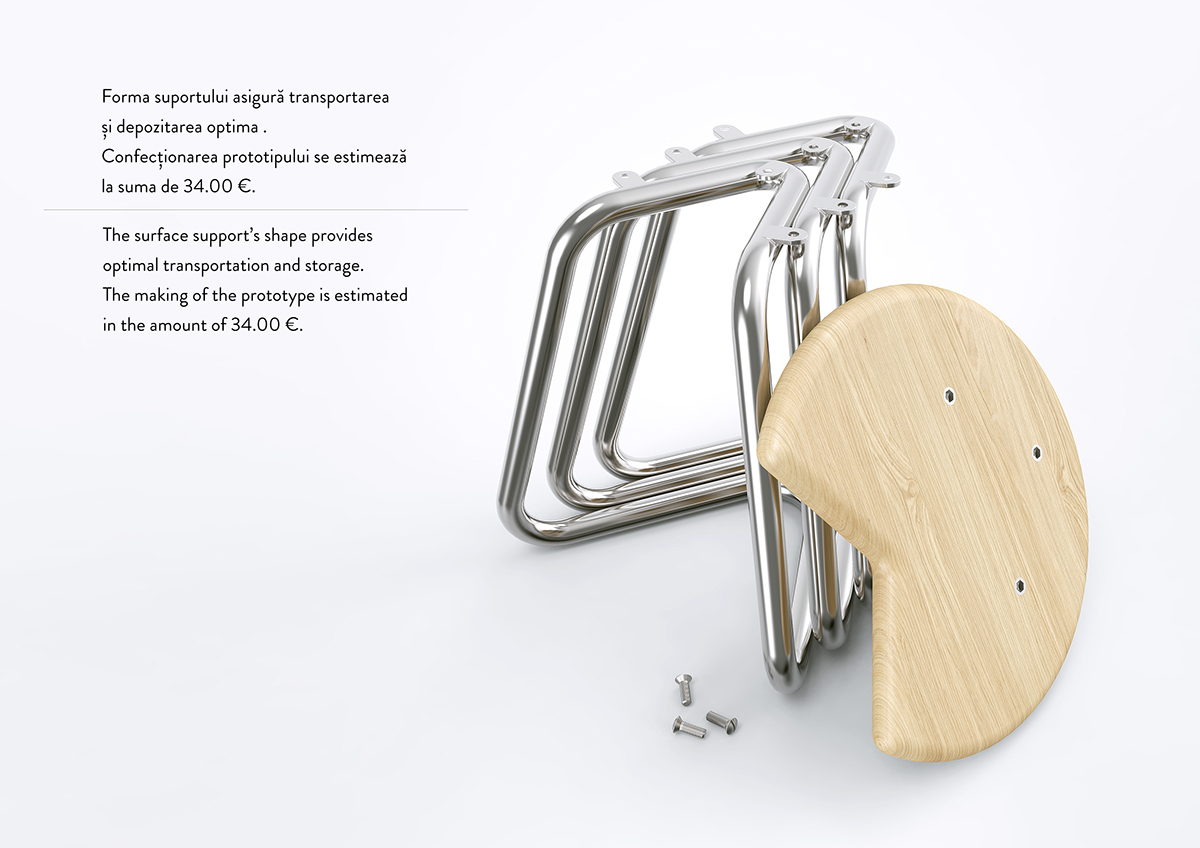 seat stool concept Etienne chair Pacman pacman stool bauhaus industrialdesign productdesign steevyburlacu stefanburlacu furnituredesign conceptfurniture