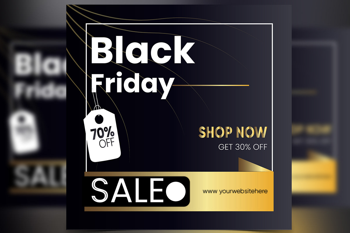 banner black Friday ILLUSTRATION  offer poster sale tag template vector