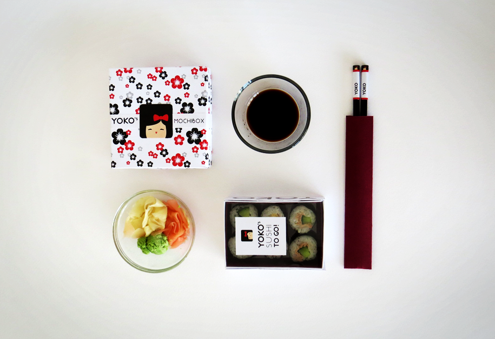Sushi japanese  FOOD  restaurant identity Fast food japan