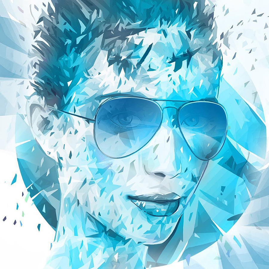 kaneda kaneda99 Alessandro pautasso sunglass Sunglasses Sunglass Hut summer ice cold geometric woman portrait