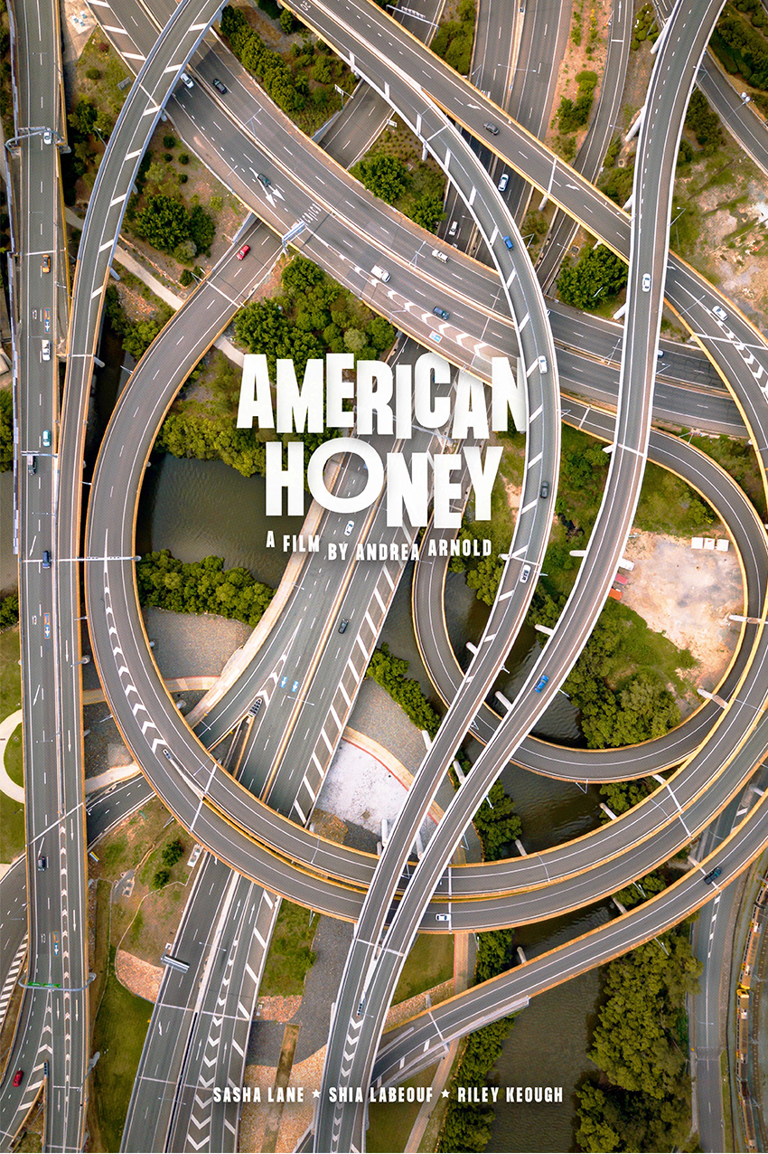Poster design for 'American Honey'.