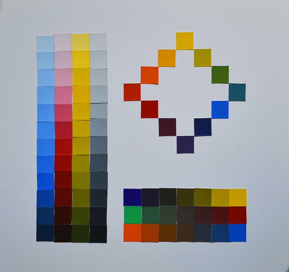 Gouache Color Chart