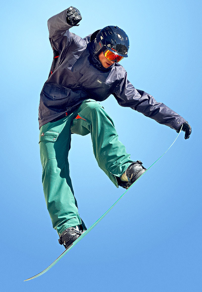 Ski Utah Snowboarder