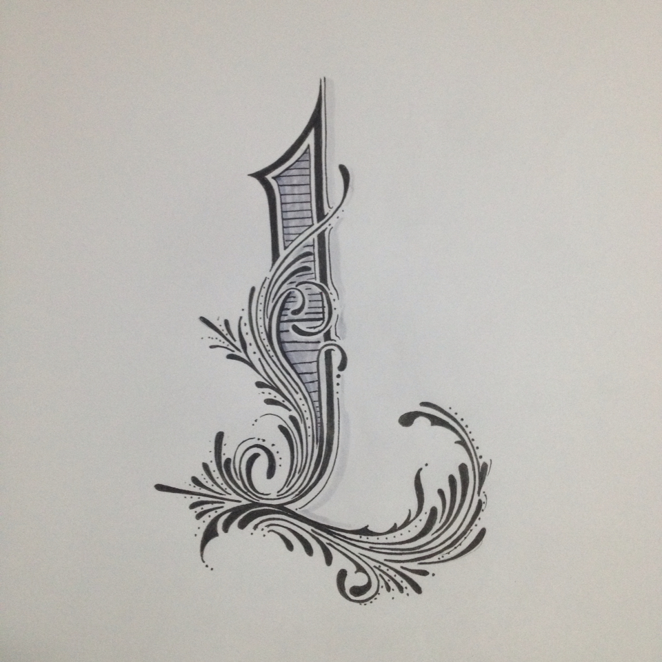 drawing dreaw sketch caligrafia typografia fraktur brush handlettering