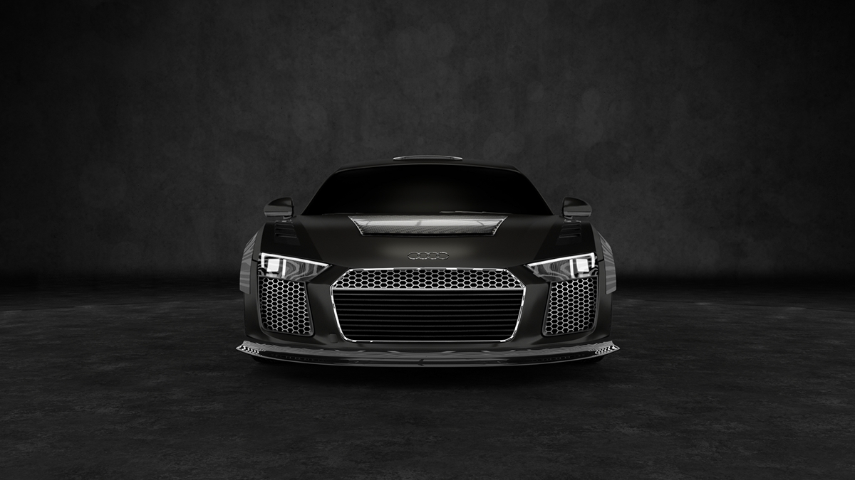 Audi R8 V10 concept design sport car car design Audi R8 race car