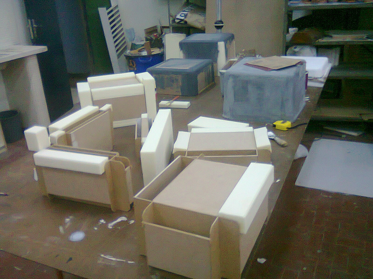 mobiliario móveis classe C  UFRGS  cama  mesa  Armário  MDF  Polímero PP