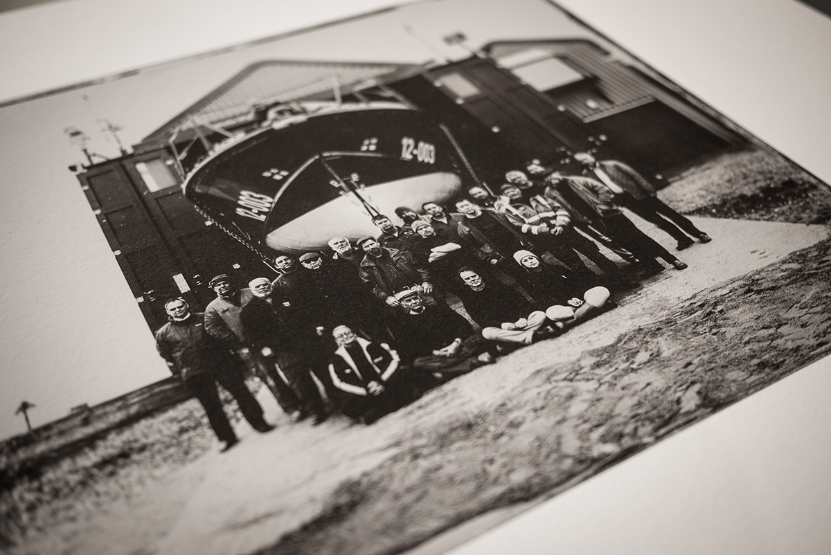 Lifeboat Station Project RNLI lifeboats wet plate collodion nautical maritime norfolk Suffolk Engalnd britain Ambrotype edition print portrait Landscape