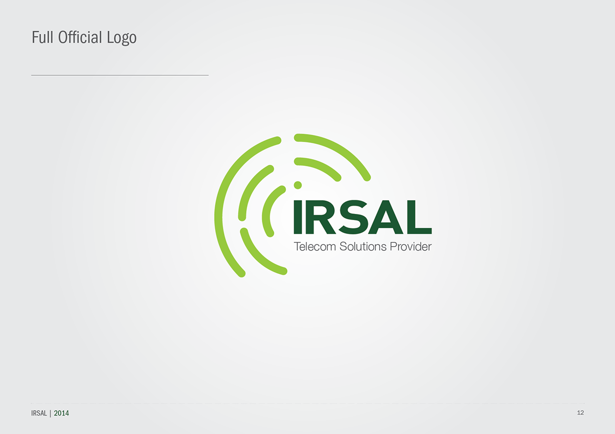 Telecom logo identity digital Stationery