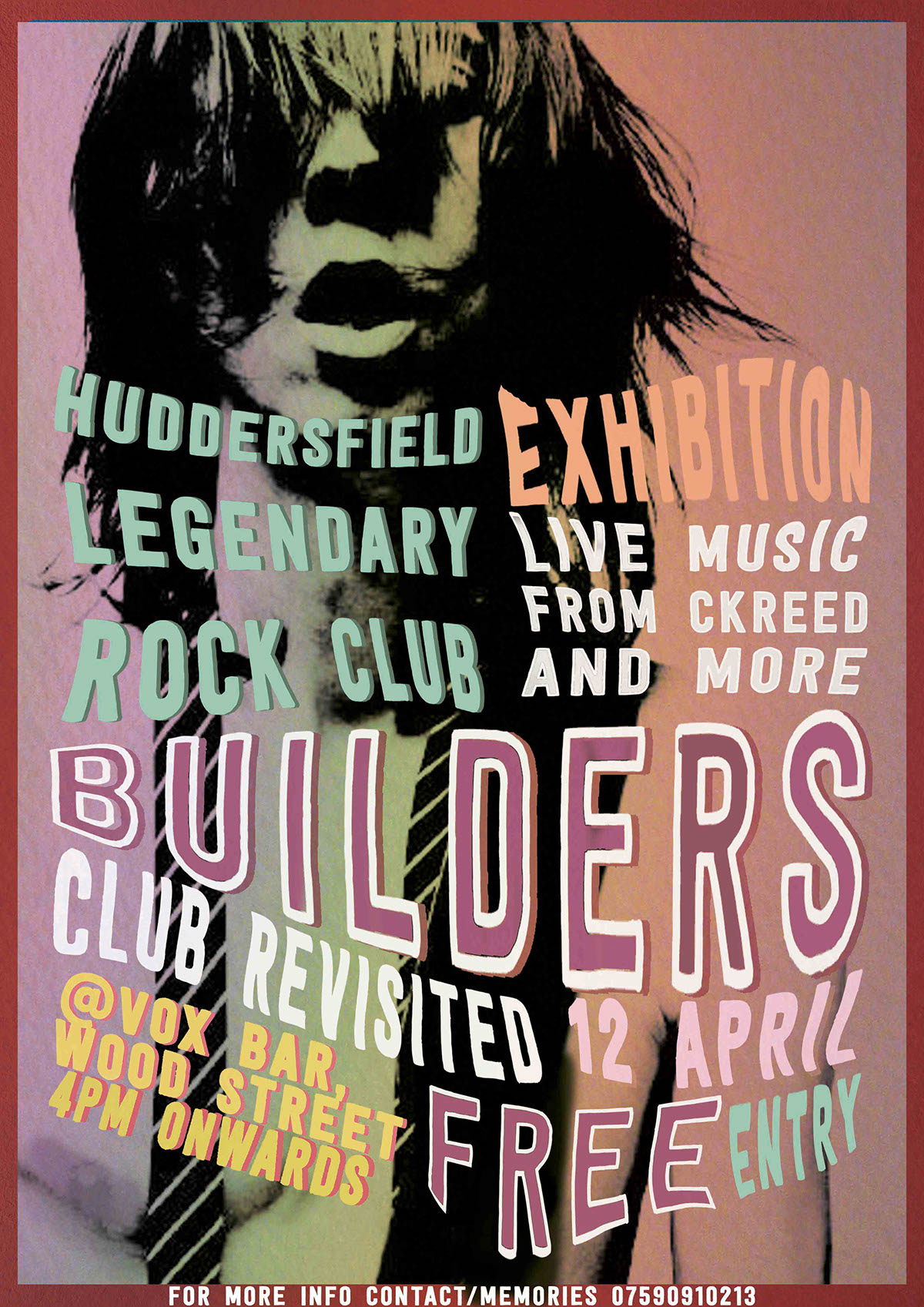 Huddersfield rock builders club revisited vox bar 60s psychedelic Legendary live trippy vibrant folk Retro